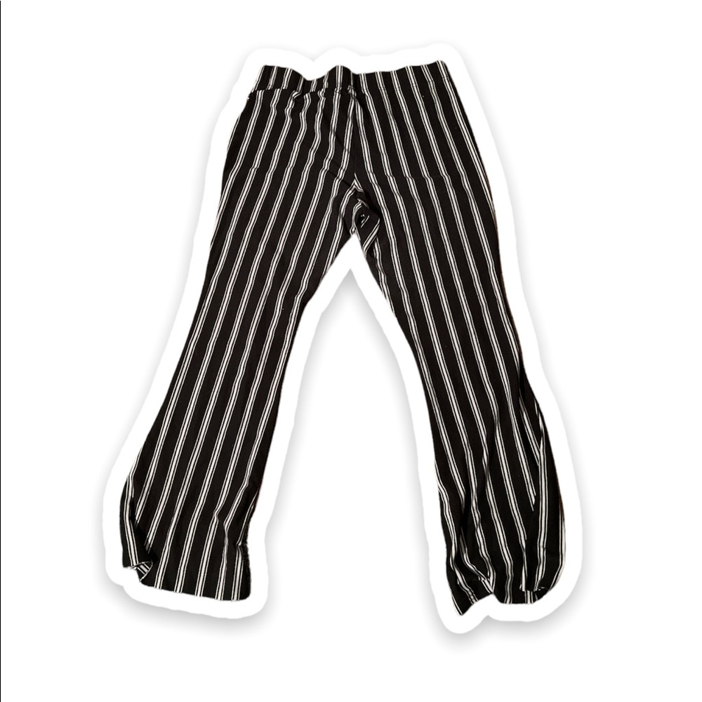Stripped booty jeggings Size: M